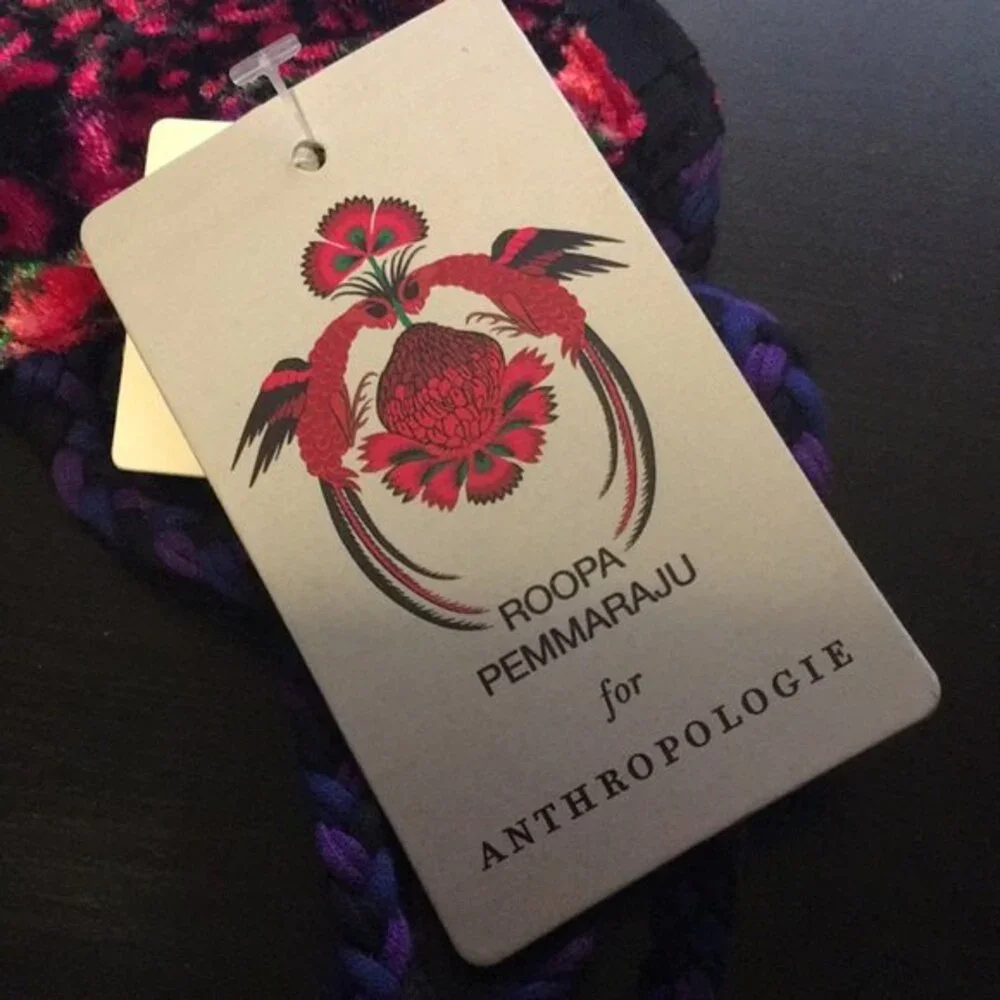 Roopa Pemmaraju Velvet Tie-Back Reusable Face Mask Anthropologie